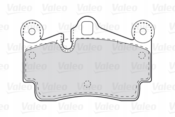 ZAPATAS HAMULC. VW TOUAREG 05- PARTE TRASERA 