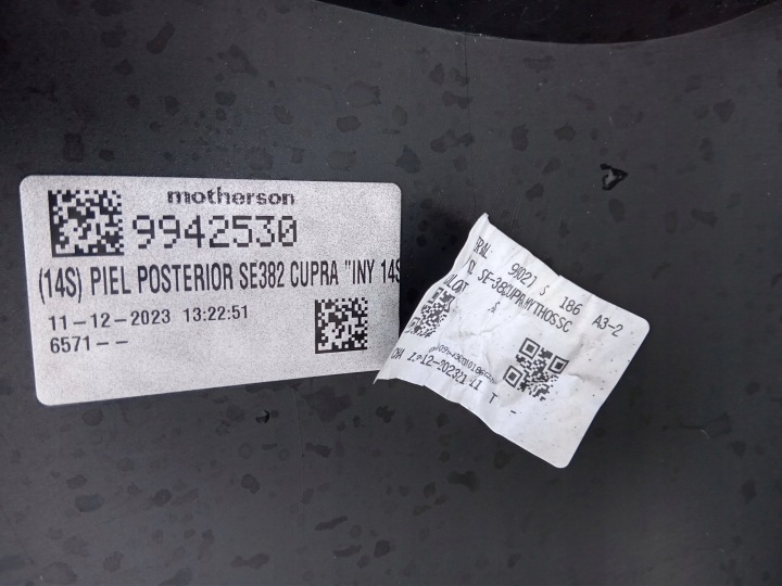 PARE-CHOCS ARRIÈRE SEAT LEON IV UNIVERSEL CUPRA AVANT LIFT 5FE807417