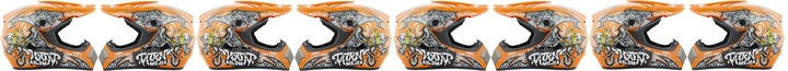 CASCO CROSSOWY LEKKI ENDURO QUAD M +GOGLE+REKAWICE 