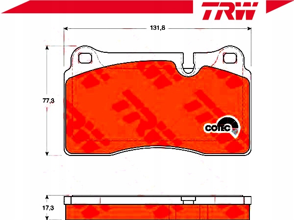 ZAPATAS DE FRENADO LAND ROVER PARTE DELANTERA RANGE ROVER 05-0 