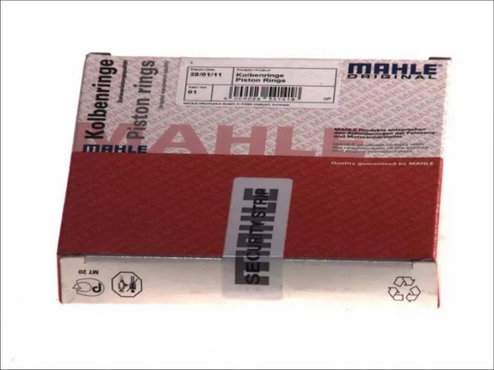 MAHLE KIT PIERSCIENI TLOKOWYCH PEUGEOT 03980N0