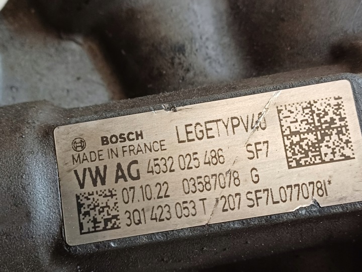 VW PASSAT B8 VIII 14- CRÉMAILLÈRE DE DIRECTION 3Q1423053T