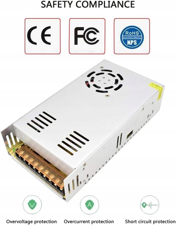 110V-220V AC 36V / 10A BLOQUE DE ALIMENTACIÓN ZASILACZA ADAPTADOR 