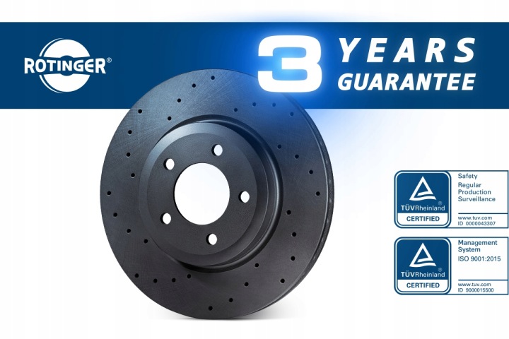 DISQUES ROTINGER MINI R55 R56 R57 AVANT 294MM