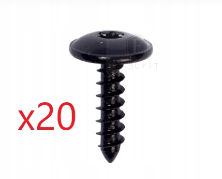 TORNILLO PERNO TORX PARA DE PARAGOLPES CUBREPASOS AUDI VW SKODA 