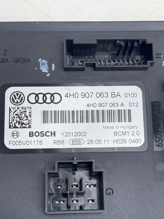 AUDI A7 A6 C7 MODULE CONTRÔLEUR CONFORT BCM 1 2.0 LÉGAL
