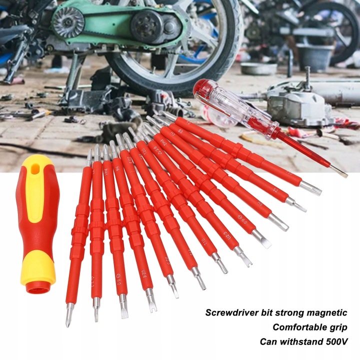 KIT SRUBODAWCY 14PCS MAGNÉTIQUE EMBOUT MAGNÉTIQUE LP
