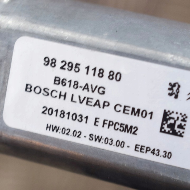 CITROEN C3 2019 AVANT CÔTÉ GAUCHE ÉLÉVATEUR VITRES PORTES AVEC MOTEUR