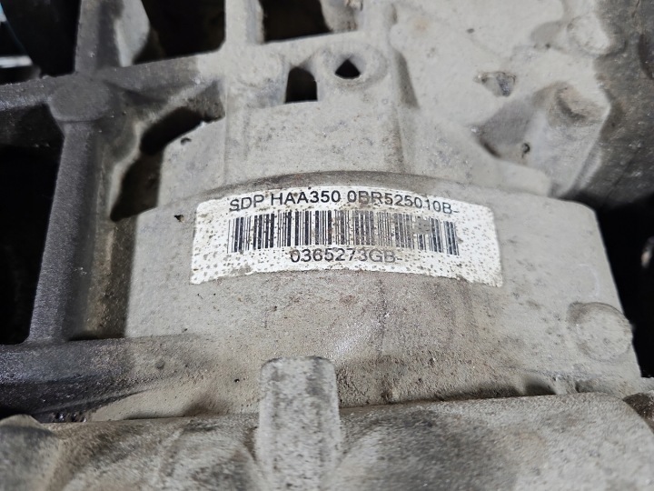 PONT ARRIÈRE DIFFÉRENTIEL ARRIÈRE SKODA OCTAVIA II 0BR525010B 1.9 TDI