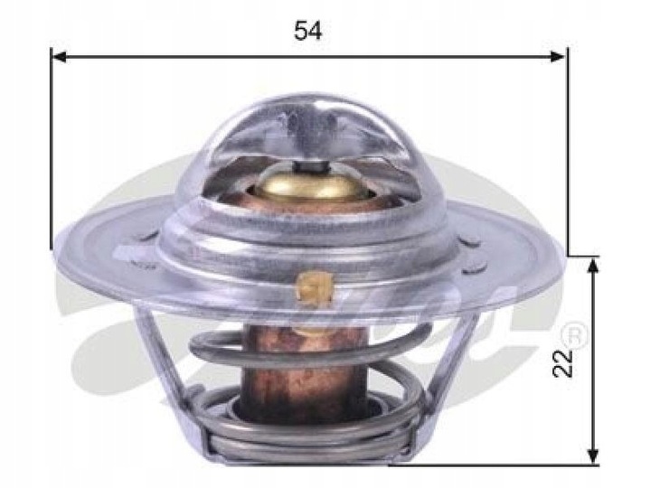 TERMOSTATO GATES TH12888G1 