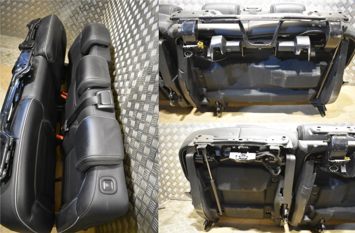 SIÈGES CUIRS VENTILÉES CHAUFFAGE MODULES DECORY 7OS. JEU MERCEDES GL W166 1