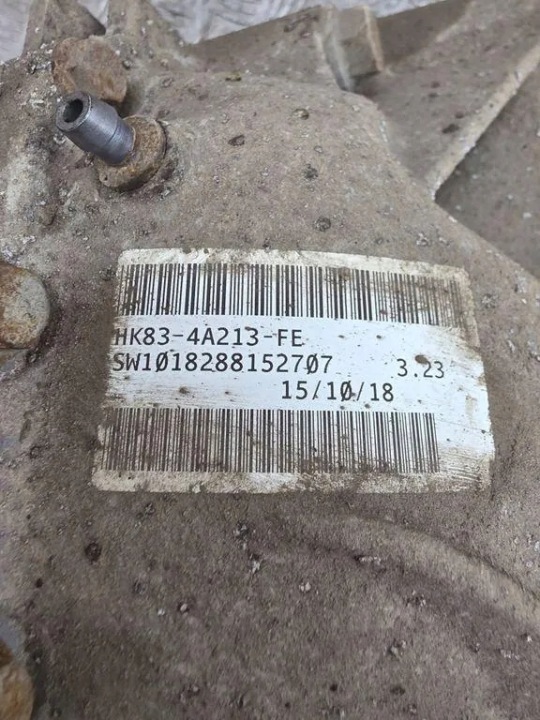 RÉDUCTEUR DE VITESSE ARRIÈRE LAND ROVER RANGE ROVER VELAR (L560) HK834A213FE 2.0L DIESEL