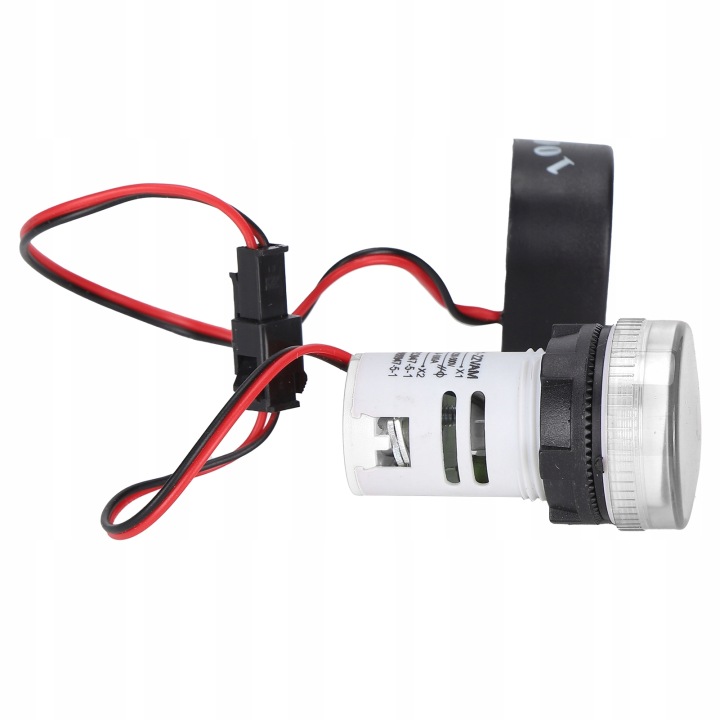 AD101-22VAM BLANC INDICATEUR SYGNALU 2-WYSWIETLACZ RONDE PHARE LANTERNE 60-500 V AC