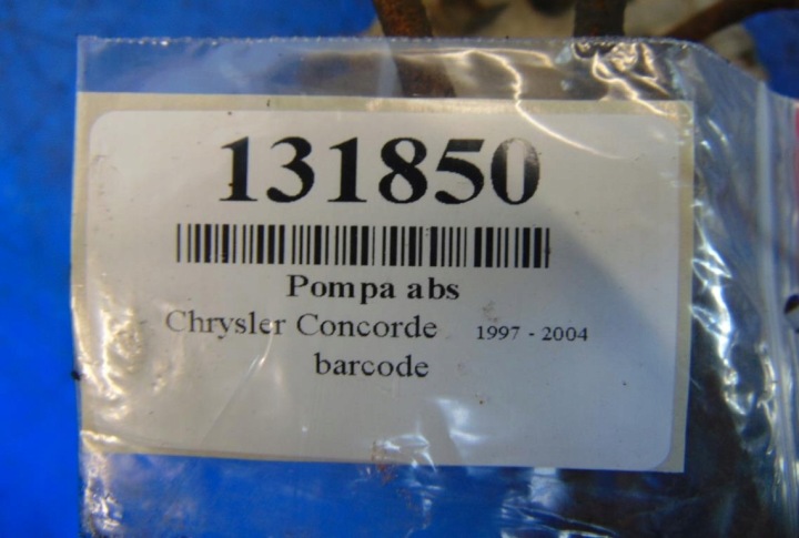 CHRYSLER CONCORDE 3.2 V6 POMPE ABS 04602253AB