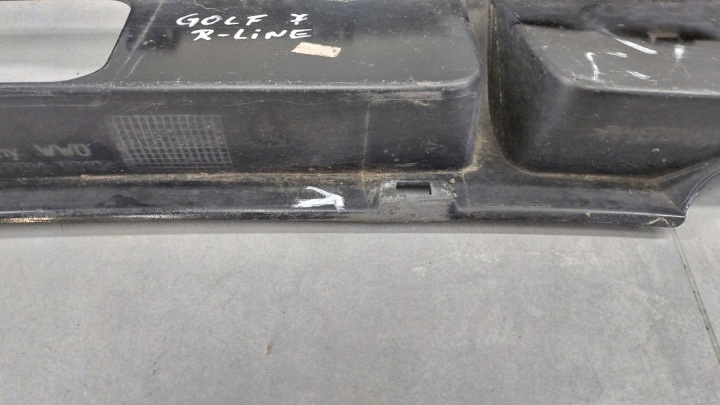 SPOILER DOUBLURE ARRIÈRE VW GOLF 7 VII HAYON R LINE 5G6 12-15