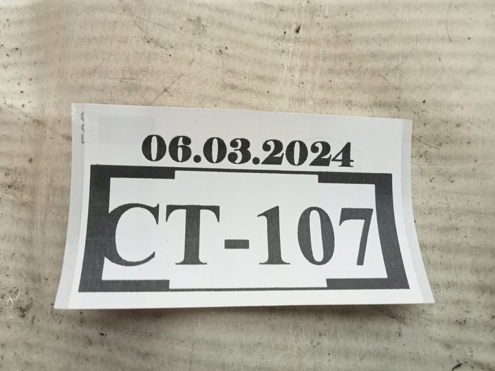 CT-107 VW T6 CRAFTER EMBLEMA INSIGNIA LOGOTIPO 7E0853601G 