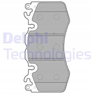DELPHI LP2187 ZAPATAS DE FRENADO 