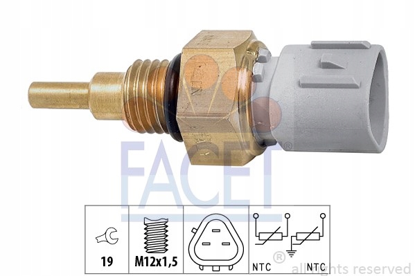 SENSOR TEMPERATURA DE AGUA FACET 