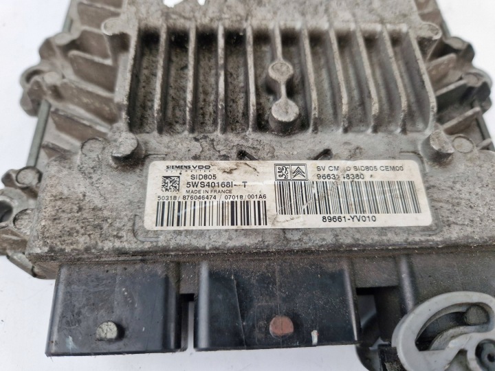 CONTRÔLEUR MOTEUR ORDINATEUR 9663248380 CITROEN C1 PEUGEOT 107 1.4 HDI
