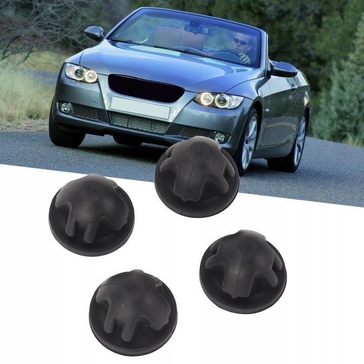 BMW E F SERIES CAOUTCHOUC MANCHON CLIPS COUVERCLES MOTEUR