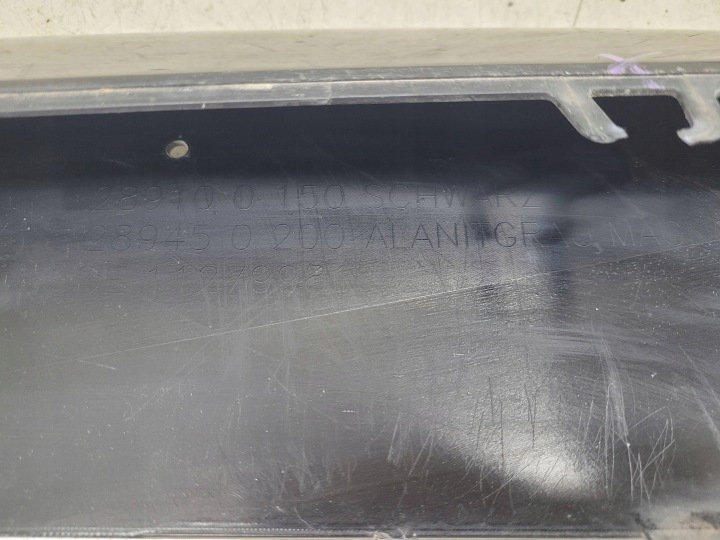 MERCEDES-BENZ A W176 DOUBLURE SPOILER PARE-CHOCS AVANT AVANT A1768852300