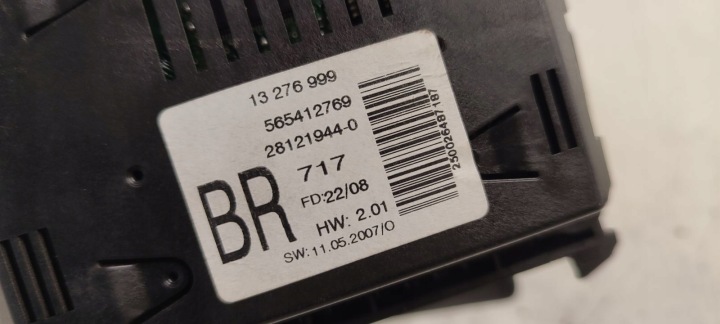 OPEL ASTRA H RADIO MONITEUR ÉCRAN 13255555 13275085