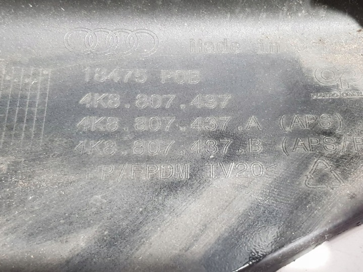 AUDI A7 S7 4K8 2019 AVEC AVANT PARE-CHOCS AVANT