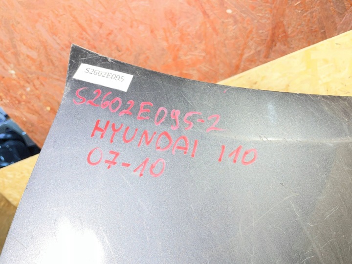 HYUNDAI I10 I-10 I 1 07-10 PARE-CHOCS ARRIÈRE ARRIÈRE