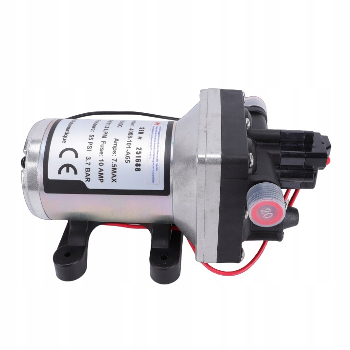 3.0 GPM RV POMPES À EAU 4008 101 A65 SAMOZASYSAJACA 12V CICHA POMPE 4M