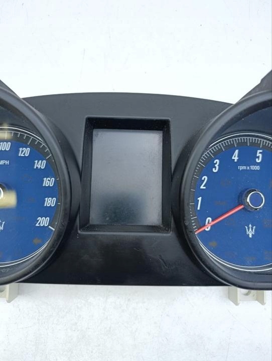 TABLEAU DE BORD MASERATI QUATTROPORTE V 2011 MPH AUTOMATIQUE BOÎTE BI