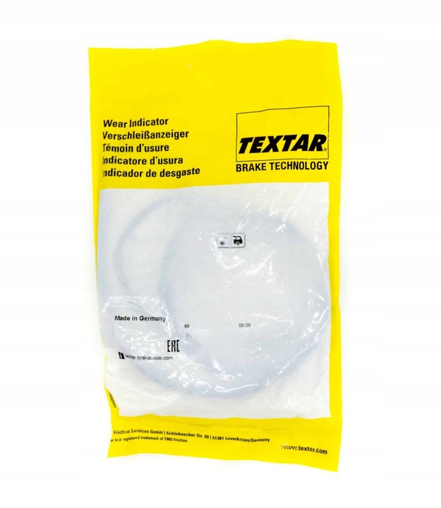 TEXTAR SENSOR ZAPATAS DE FRENADO BMW P. F30/F31 316-335 11-/F20 