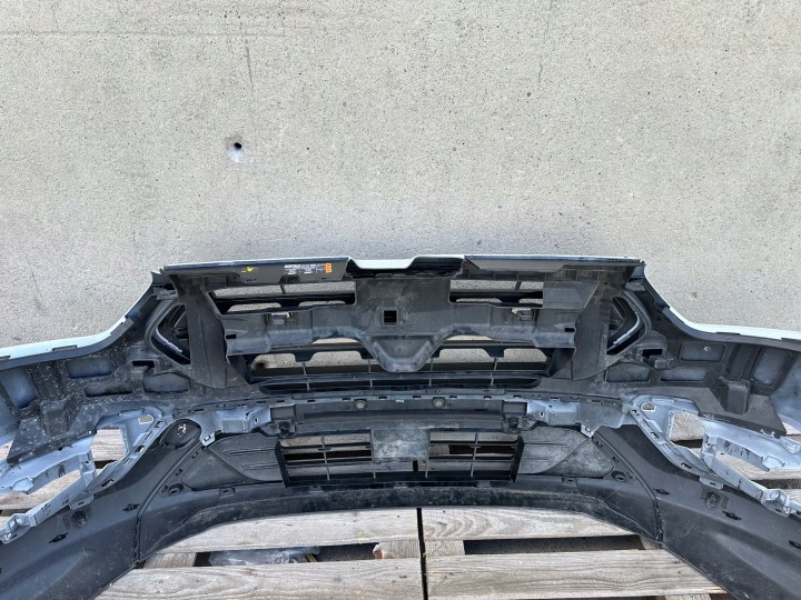 PARE-CHOCS AVANT AVANT FORD TRANSIT CUSTOM I MK1 LIFT 2017- COMPLET GRILLE
