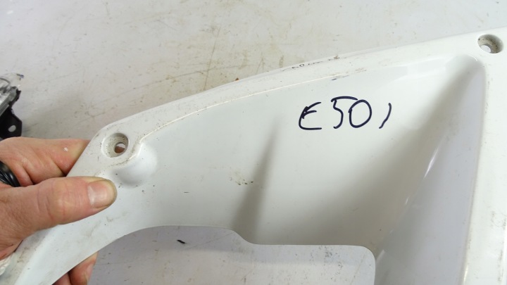 E501 HONDA CBR 600 F2 COLLECTEUR PROTECTION DÉFLECTEUR D'AIR