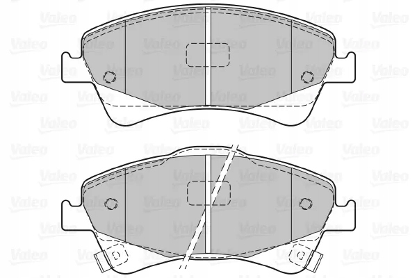 VALEO 601059 ZAPATAS DE FRENADO 