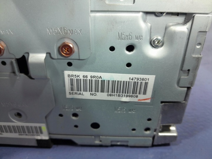 MAZDA 3 BK LIFT RADIO LECTEUR CD BR5K66AR0