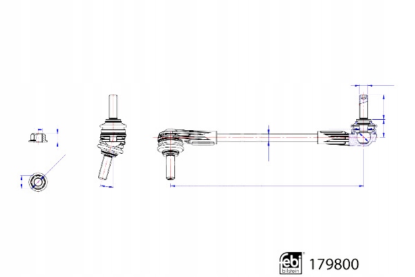 FEBI BILSTEIN 179800 BARRE DE LIAISON SUPPORT STABILISATEUR