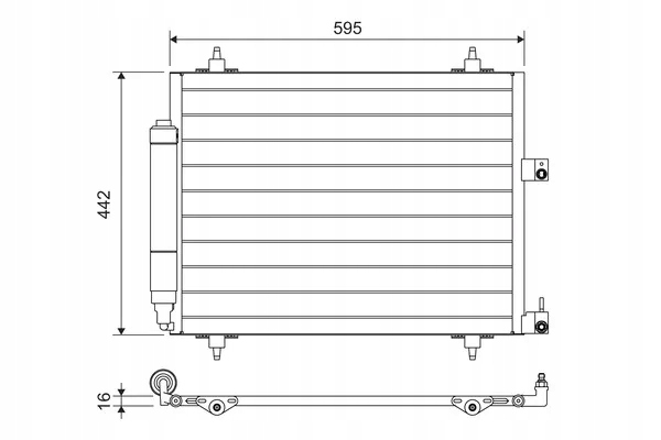 RADIATEUR CLIMATISATION VALEO 817579