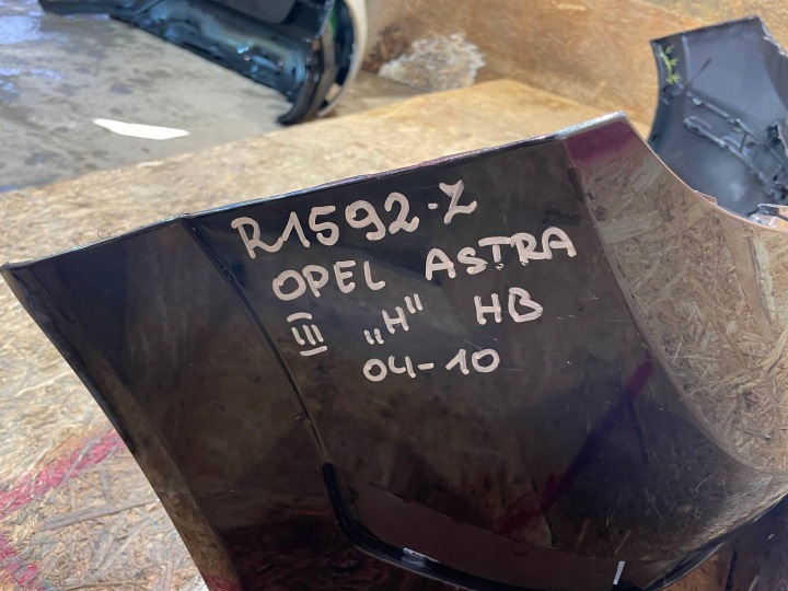 OPEL ASTRA H III 3 04-14 HAYON PARE-CHOCS ARRIÈRE ARRIÈRE