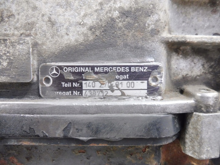 BOÎTE AUTOMATIQUE MERCEDES W210 3.0 TD