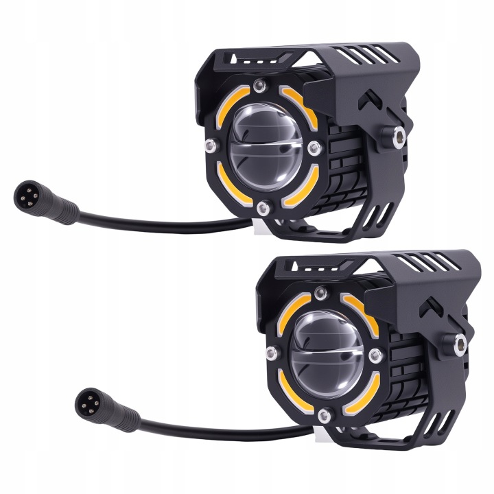 80W SUPPLÉMENTAIRE PHARE LED VERS MOTOCYCLETTE QUADA UTV CAMION 3200K/6000K 12V