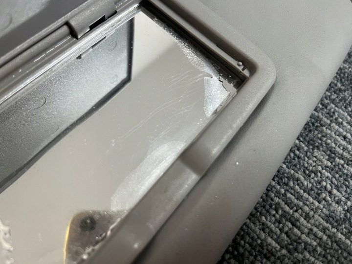 OPEL CORSA D 3 PORTES PROTECTION PARE-SOLEIL VISIÈRE ENSEMBLE ORIGINAL