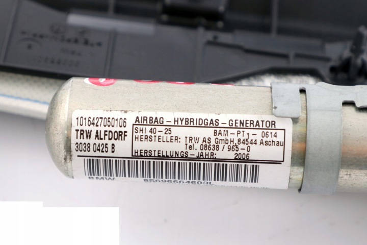 BMW E90 LCI RIDEAU SÉCURITÉ AIRBAG DROITE 6966646