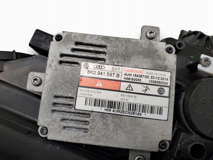 AUDI A3 S3 8V 8V0941005B AVANT CÔTÉ GAUCHE PROJECTEUR