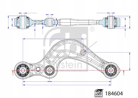 VARILLA AUDI T. A6. A7. E- TRON. Q5. Q7. Q8 VW TOUAREG 2.0- ELECTRIC 01.15- 