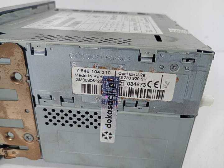 OPEL ASTRA H 04-14 RADIO CD NON CODE OE 13233929