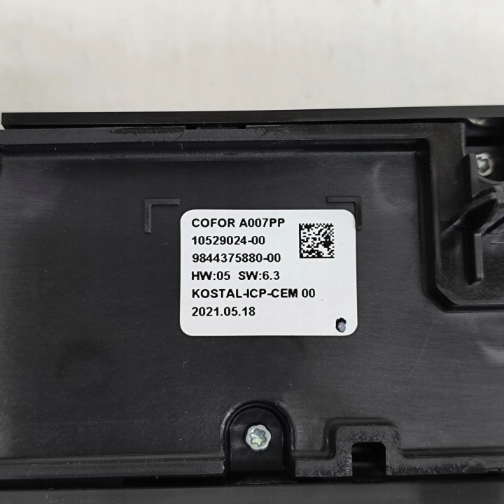 CITROEN C4 II 2021 COMMUTATEUR COMMUTATEUR CONDUIT D'AIR VENTILATEURS