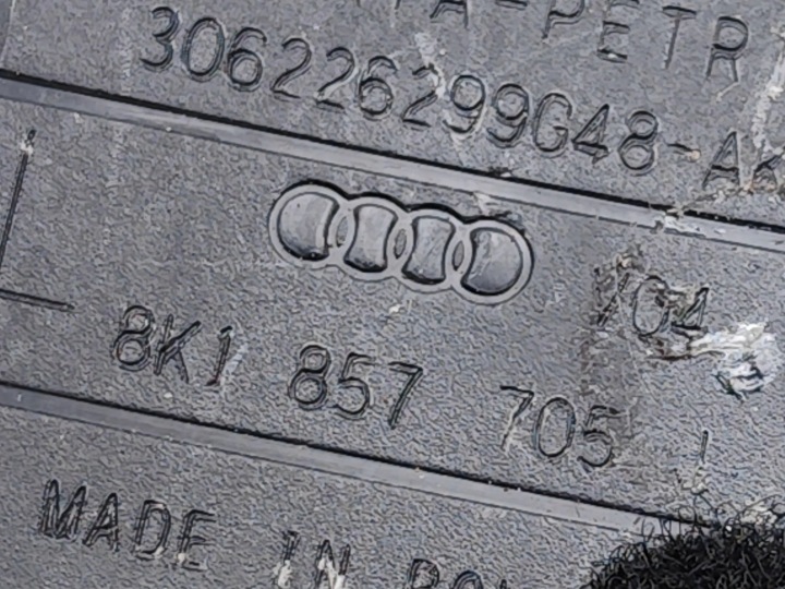 AUDI A4 CEINTURE DE SÉCURITÉ SIÈGES AVANT AVANT GAUCHE 2010 ESTATE 4/5DR