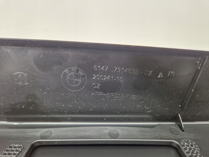 BMW 4 F36 PROTECTION MOULURE MONTANTS CHÂSSIS COUVERCLES DE COFFRE ENSEMBLE 7314638 7314636 7314635