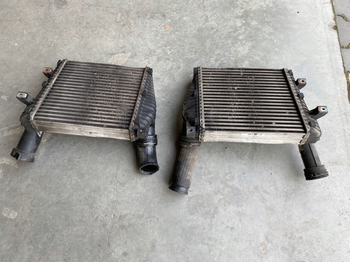 ÉCHANGEUR AIR-AIR GAUCHE DROIT AUDI Q7 LIFT VW TOUAREG 7L LIFT 3.0 TDI
