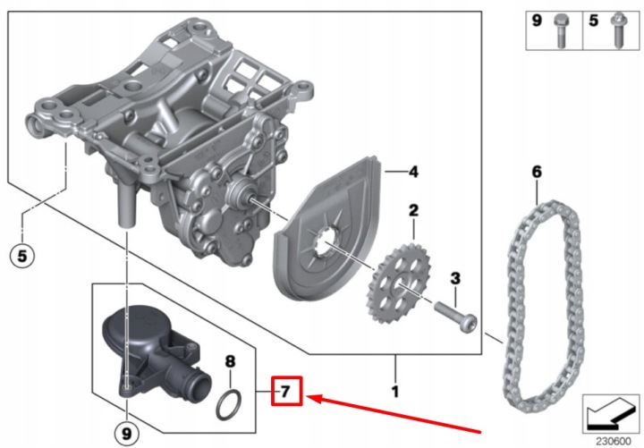 NEU MINI COUNTRYMAN R60 MOTEUR ÖLPUMPE ANSAUGROHR 11417811924 7811924